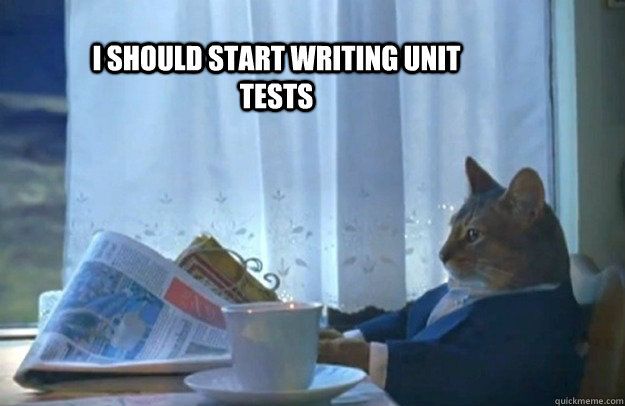 My Thoughts: Unit Tests